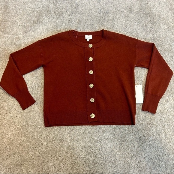Cyrus knit button front cardigan sweater Colorado Sz S NWT - Picture 5 of 11